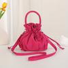 Women'S Casual Ethnic Style Handbag Drawstring Closure Handbag, Versatile Everyday Handbag for Women, Stylish & Functional Design Crossbody Bag