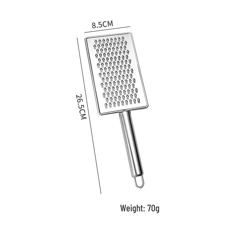 Bow-Shaped Multifunctional Stainless Steel Grater for Cheese, Vegetables, Radishes, and Ginger.