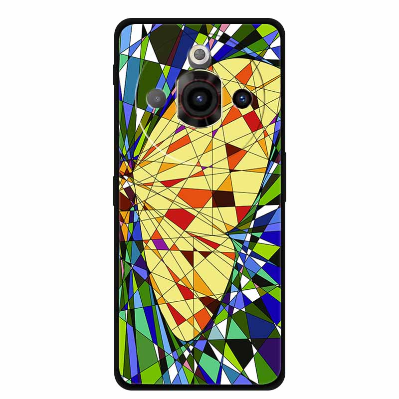 For NUBIA Focus Pro 5G Case Original Soft Silicone TPU Phone Cases Back Cover For NUBIAFocus Pro Fashion Planet Protective Coque