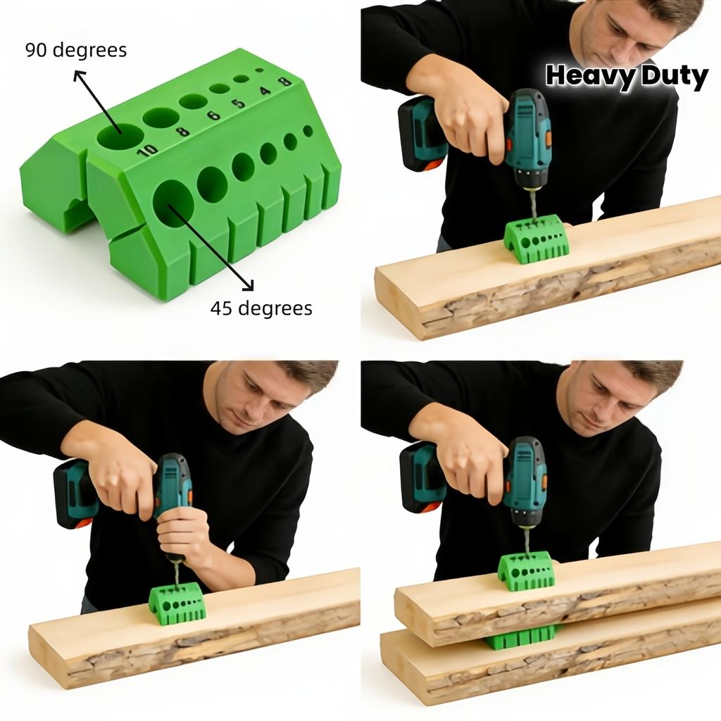 1 Drill Guide for Precision Drilling Heavy Duty Plastic Alignment System with Digital Guide