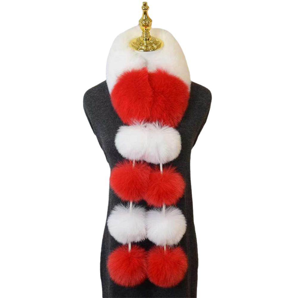 Windproof Women Fashion Scarf Long Neck Warmer Collar New Warmth Magnetic Scarf  Christmas Gift