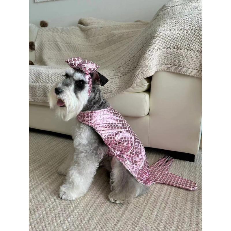Mermaid Accessories, Small Dogs, Cat and Dog Clothes, Cute Little Dog Clothing, Autumn and Winter Clothing, Pet Clothes
