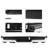 Rear Bumper with Dual Holes for 2019-2024 Dodge Ram 1500