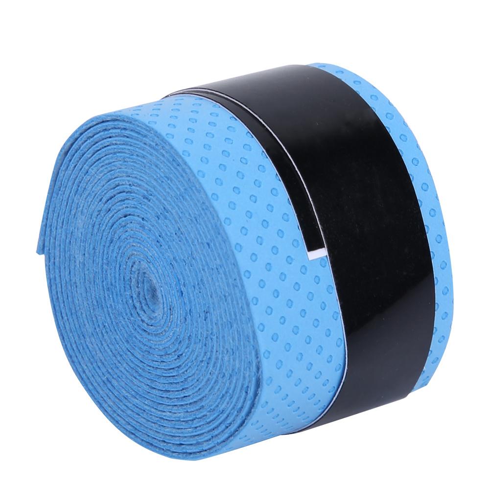 60Pcs PU Anti Slip  bands Tape, Grt for Racket Control, Keep Racket Handle Dry, for Badminton Tennis Fishing