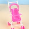 1Pc Doll House Scene Decorations 12Cm Doll Baby Cradle Cart Accessories