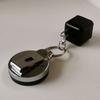 25*25*23mm Cue Chalk Holder 32g Black Retractable Rope