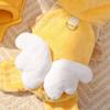 Warm Winter Pet Clothes Windproof Dog Four-Legged Clothes Fleece Dogs Jumpsuits  for Pet Dogs Cats