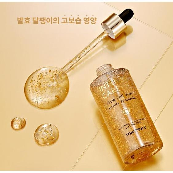 

Tonymoly Intense Care Gold 24K Snail Роскошная ампула 100 мл 1ea