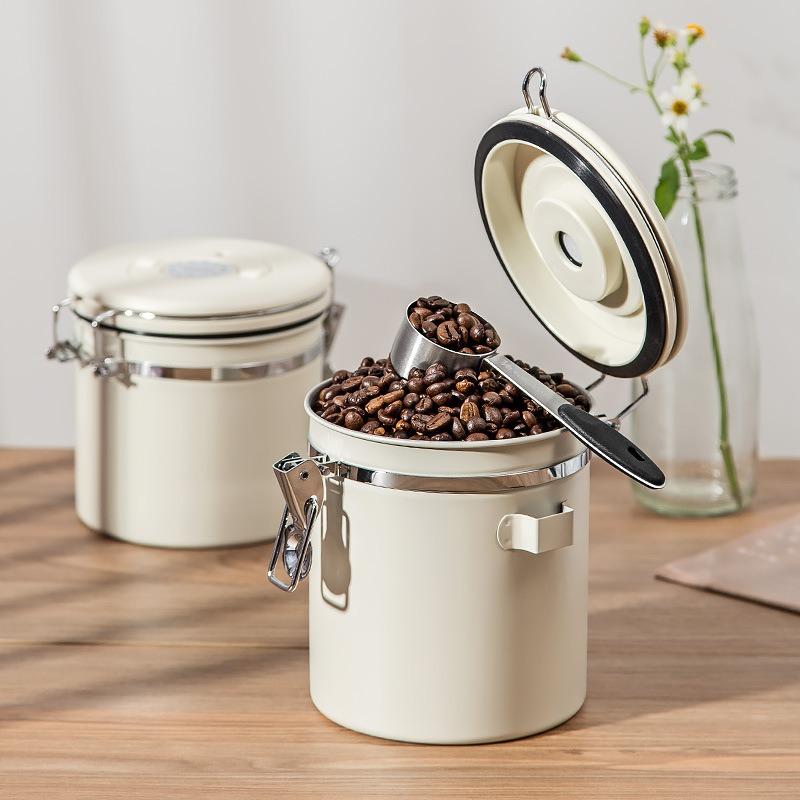 Coffee Bean Storage Container, Coffee Powder Sealed Container, Storage Container, Storage for Coffee Beans