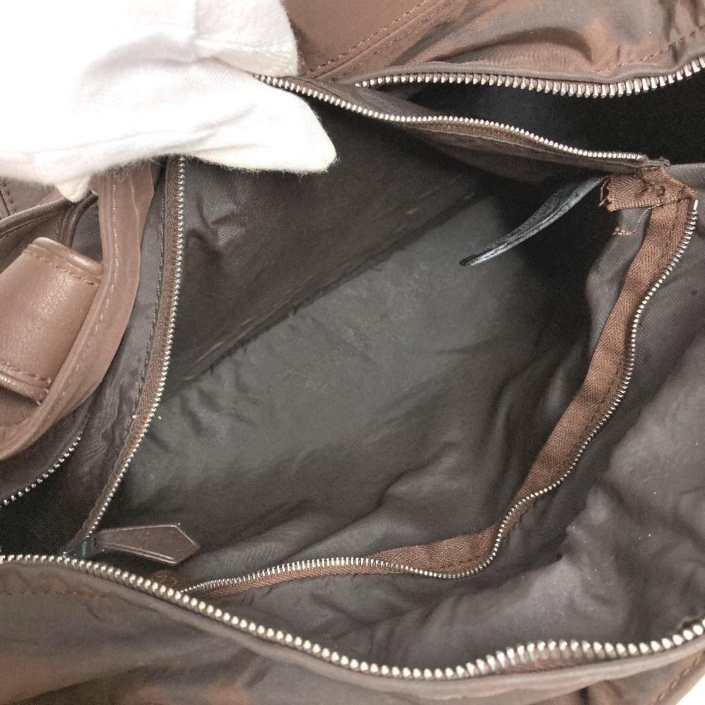 HERMES Tote Bag Hand Bag Brown