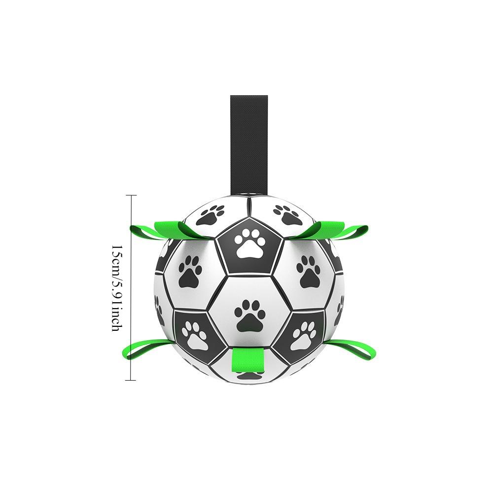 Dog Football Toy Rubber Ball Interactive Dog Training Elastic Ball Molars Bite Resistant Corgi Large Dog Pet Ball