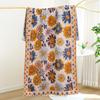 Multi Layer Cotton Gauze Bath Towel Absorbent Baby Blanket Household Beach Towel  Swimming