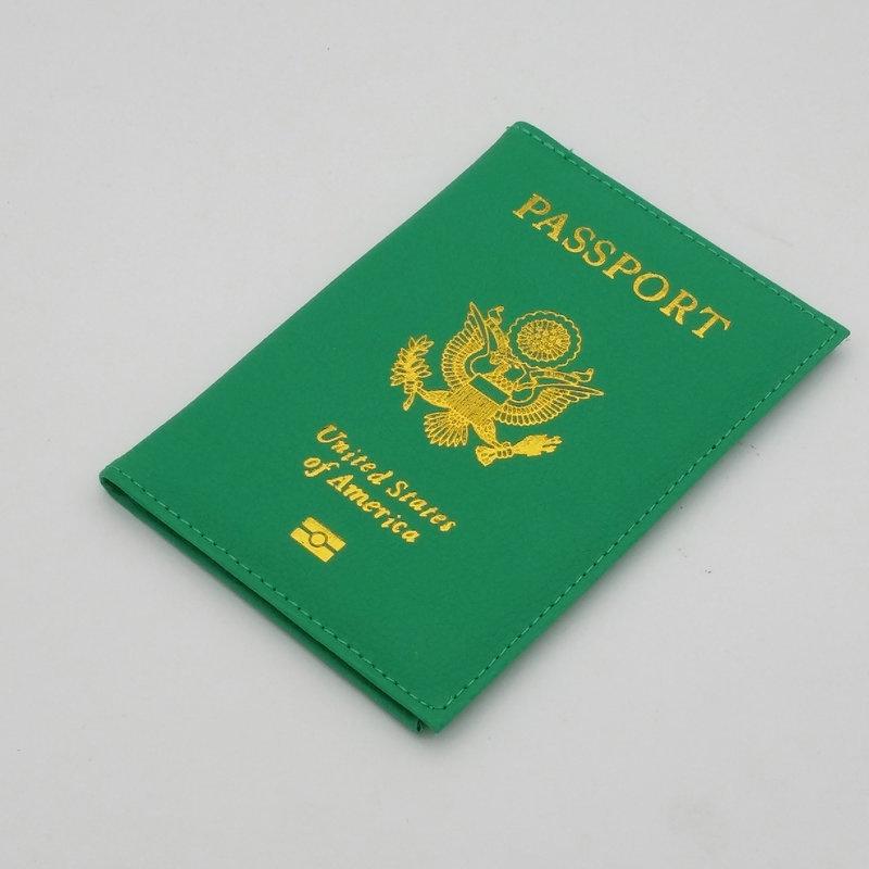 Vibrant Candy Color Passport Travel Organizer Holder Card Case Protector American Cover