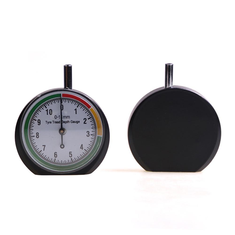 External Tire Tool Pointer Tread Gauge 1pc Black Part