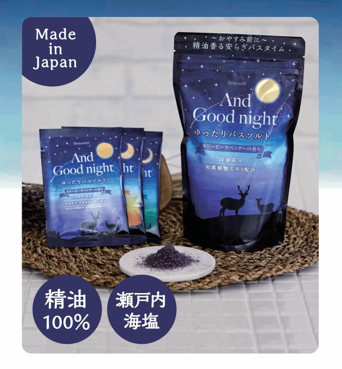 AndGoodnight Relaxing Aromatherapy Bath Salts for a Soothing Bedtime Relaxing Orange Approximately 14 Generous 560g Capacity Experience, Scent, Uses,