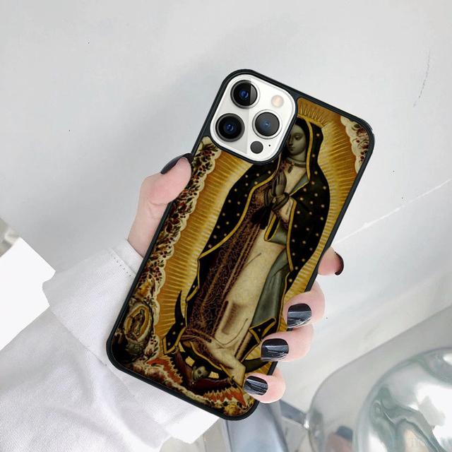 Guadalupe San Judas Phone Case Cover For iPhone 17 Air 15 Pro MAX 16 Plus 14 12 11 13 coque