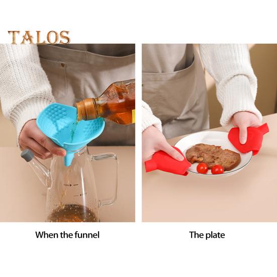 Trychtýř Svorka proti opaření BPA Free Multifunkční mísa Nádobí Kuchyň Zásobování restaurací