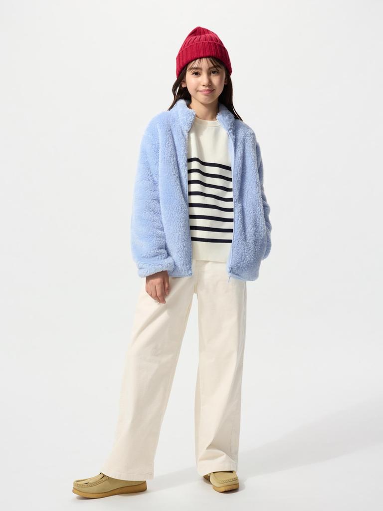 Uniqlo Girls Corduroy Wide Pants