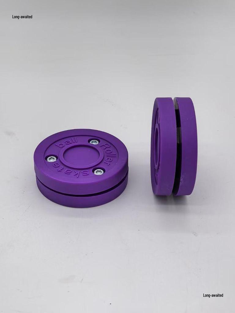 Ice Hockey Dual-Layer Training Ball for Roller and Field Games