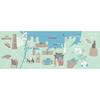 Hamamonyo Picture Hand Towel BAYSIDE Yokohama