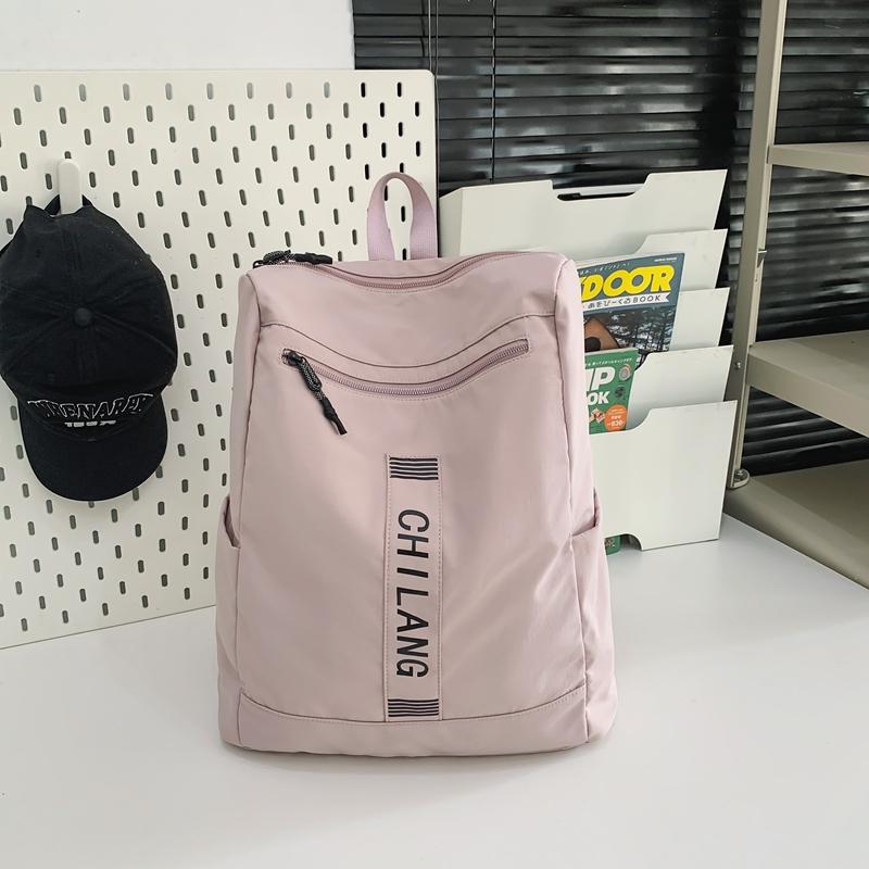 Men Large Capacity Backpack Middle School Student Schoolbag Women Outdoor Lightweight Travel Backpack