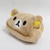 Cute Cartoon Easy Bear Plush Pencil Bag Large Capacity Stationery Storage Bag Gifts