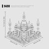 651 STÜCKE Taj Mahal Modell Bausteine Weltberühmte Attraktion Zusammenbauen Ziegel Kreative Schlafzimmer Dekoration Kinder Weihnachtsgeschenke