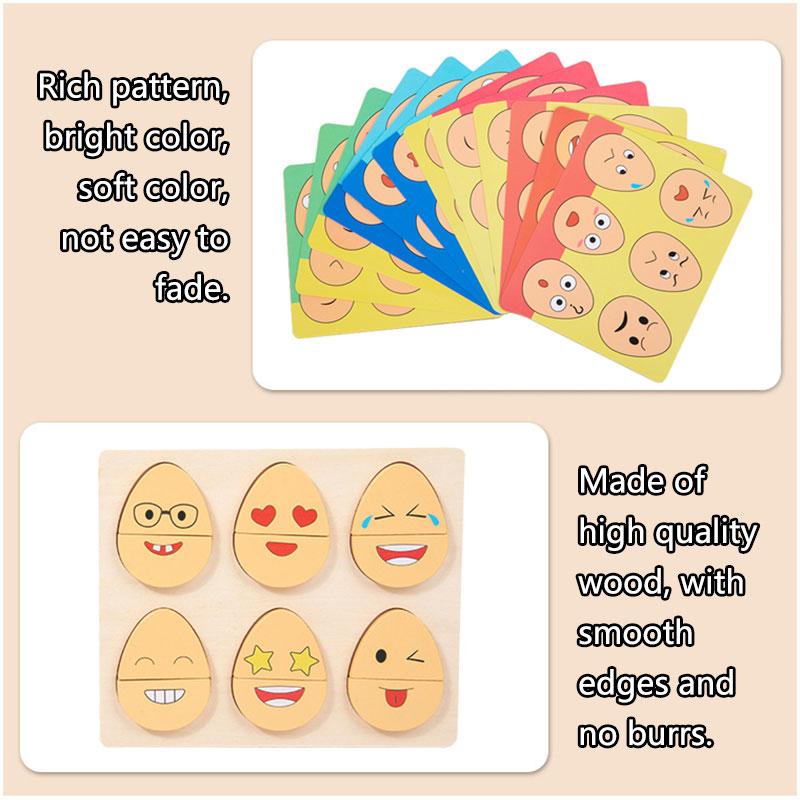 Children Sensory Thinking Training Board Game Montessori Shape Matching Parish Learning Games Educational Toys for 1-3 Years Old