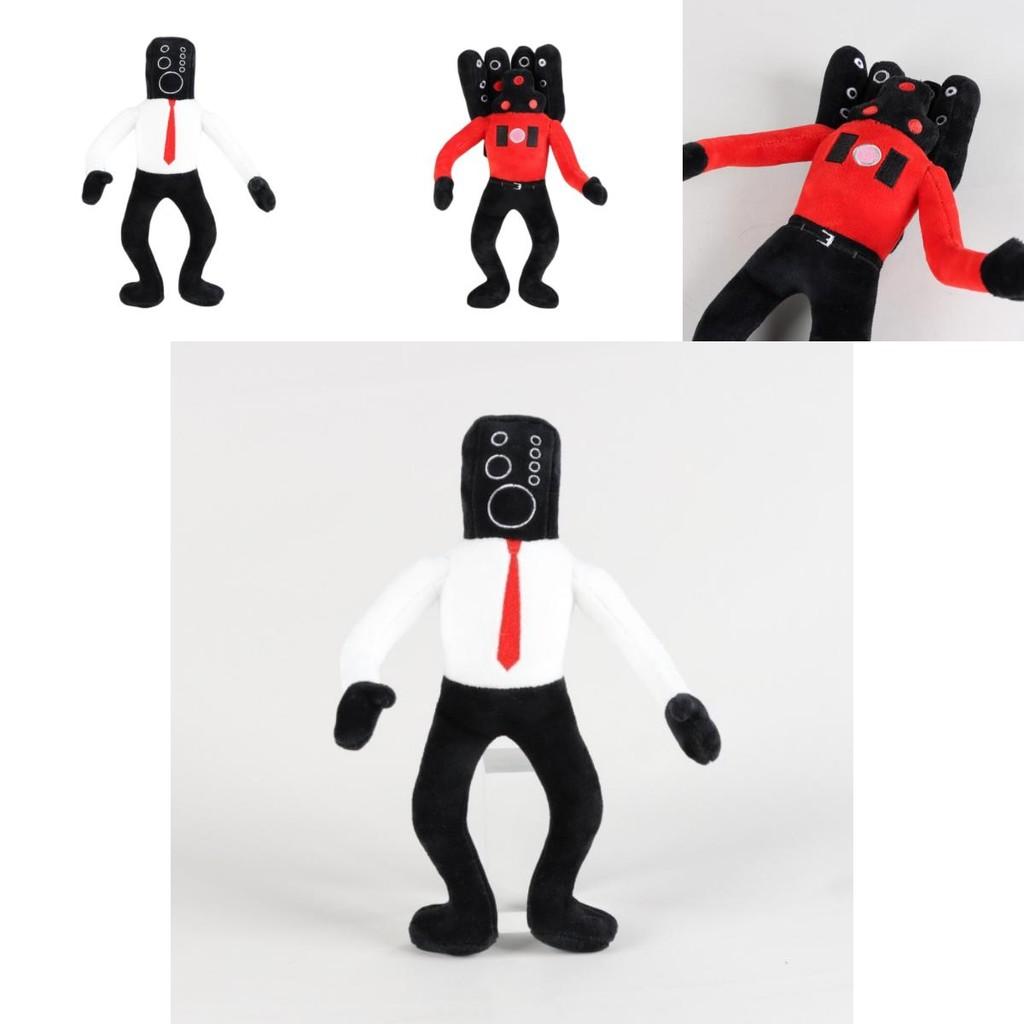Bookfong Skibidi Toilet Speakerman Plush Toy, Funny And Adorable Animal Design, Short Plush Material, Perfect For Young Adults