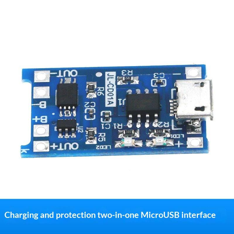 1A Lithium Battery Charger Pcb Module Multiple Interfaces Stable Charging Efficiency For Diy Projects And Small Device Repairs