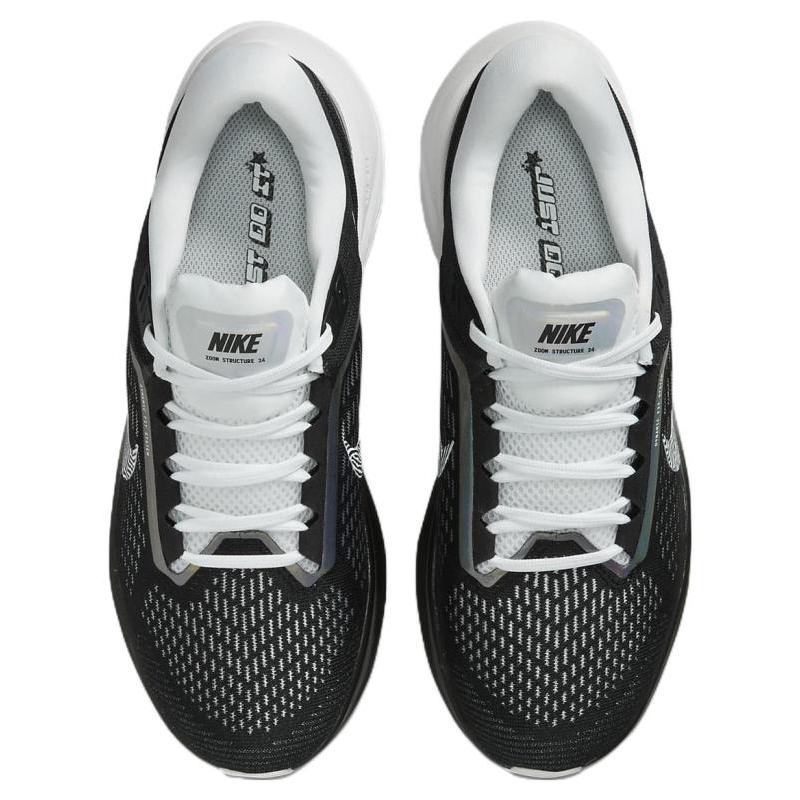 Nike Air Zoom Structure 24 'Black Zebra Iridescent' Women's Sneakers Casual DX9626-001