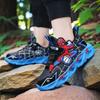 Kids Spider-Man Themed Running Shoes Boys Girls Lightweight Anti-Slip Sneakers Outdoor Activity Footwear