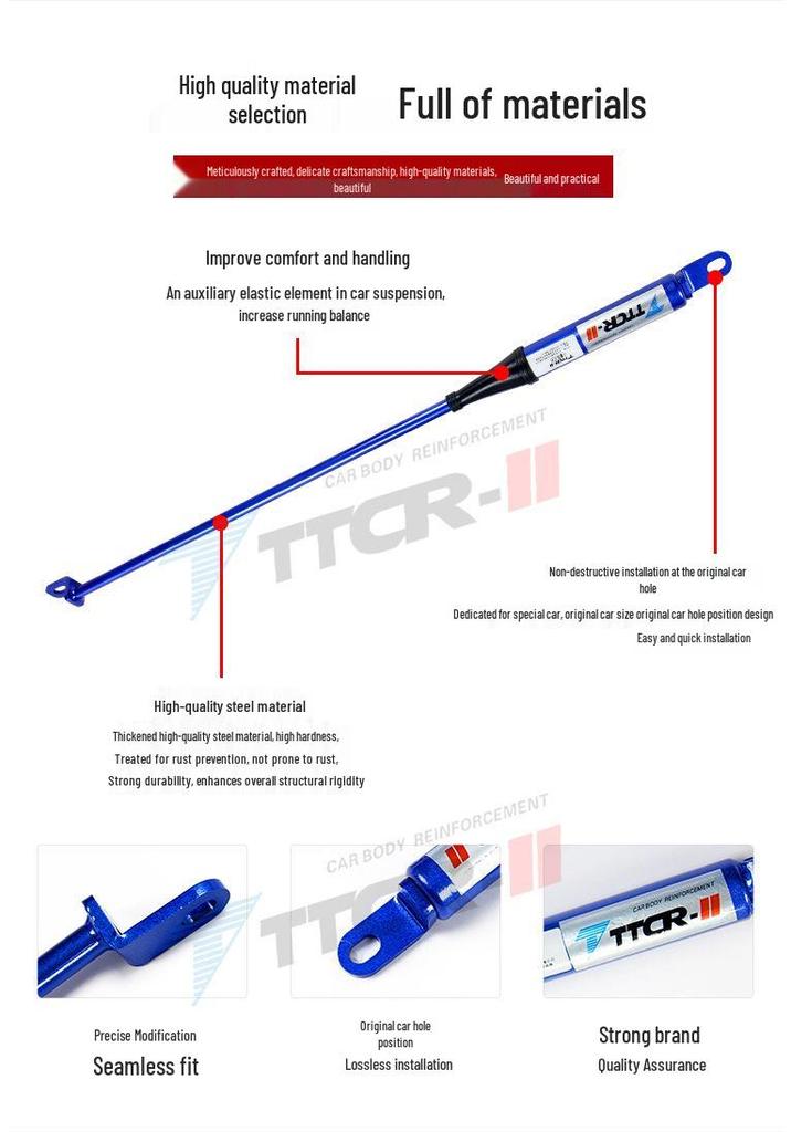 Balance Damper Rod & Chassis Anti-roll Bar for BMW 3 Series G28G2 & New 5 Series F10 F18 G30 G38