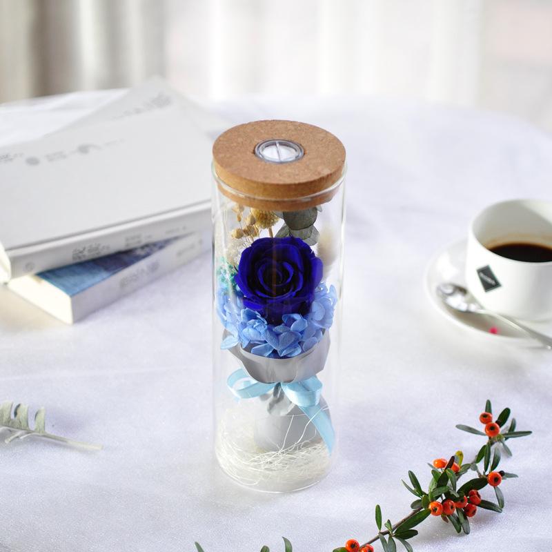Luminous Rose LED Wishing Bottle Gift Box for Teacher s Day & Mid-Autumn Festival
