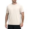 Men's Summer Quick Dry Short Sleeve T Shirt Lightweight Athletic Fitness Top for Outdoor Sports Hiking Running Gym