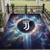 Soft Floor Carpet Juventus FC Pattern Area Rug Decorative Mat For Home Room Decoration