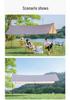 Ultra-Light Silver Coated Outdoor Canopy Tent with Sunshade & Waterproof Sun Protection for Camping, Cooking, and Picnics