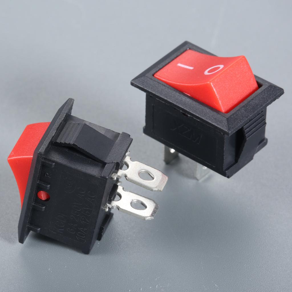2Pcs Saw Chain Flameout Turn off Toggle Switch for 4500  5200 5800 or 2500  3800 6200 Chainsaw Parts Garden Power Tools