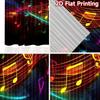 2D flat Photography Backdrop Popular Party Party Backdrop Colorful Music Notes 100% Polyester Birthday Party for Suitable
