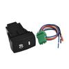 1 PC 5-Pin LED Car Push Button Fog Light Switch Fits For Honda Civic For Accord For CRV Fog Lamp Switch Connecting Wire Car Part Switches4