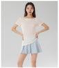 2026 Summer Lyocell Off-Shoulder Slimming Short-Sleeve Women's T-Shirt - Elegant & Versatile