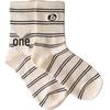 Zhuji Women's Pure Cotton Cartoon Puppy Socks, Anti-Pilling, Antibacterial, Striped, Boneless, Versatile.