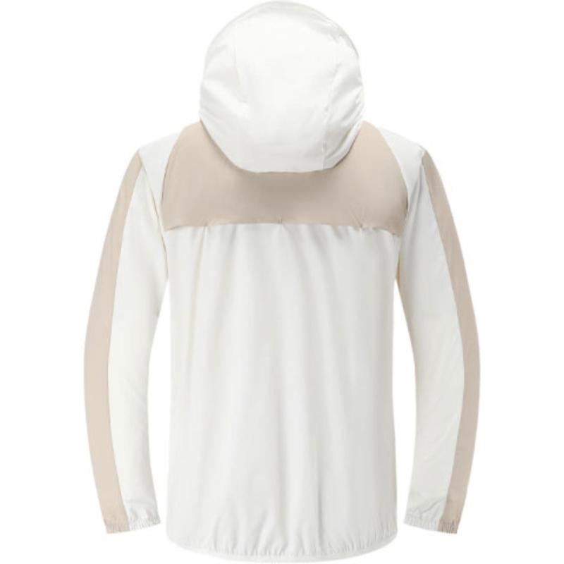 DECATHLON HELIUM 550 Color-blocking Design Sunscreen Breathable Hooded Jacket Men's Light Chalk Grey