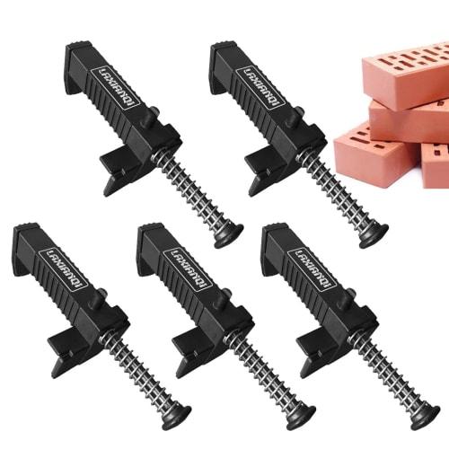 Maurerwerkzeug, Schnurspanner Nivellierwerkzeug, Schnurspanner Maurerwerkzeug Fixierer, 2er-Pack/5er-Pack Maurerwerkzeug Schnurspanner Maurerbau