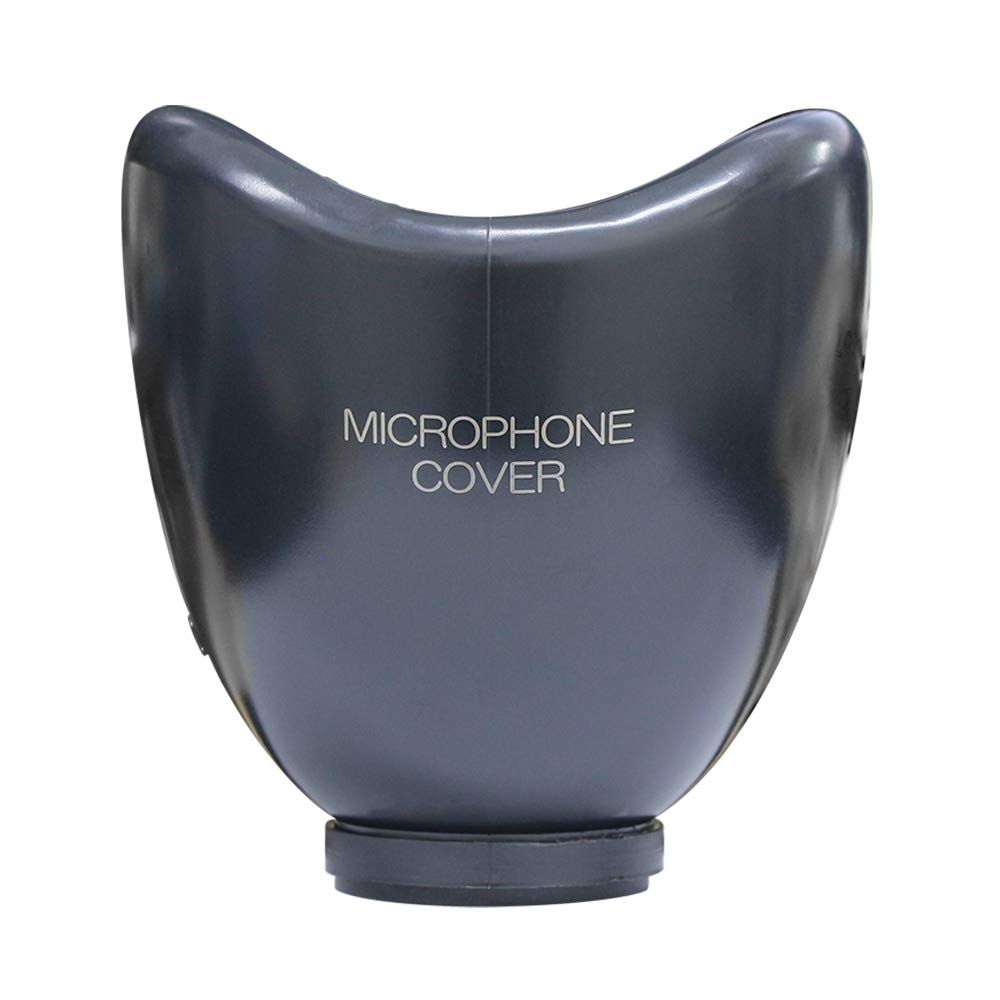 Allone Microphone Cover Set X 25 X 11 Compatible with Urethane Easy & (11 Cm), Switch/PS4, Black, Washable, Installation, ALG-MCSET