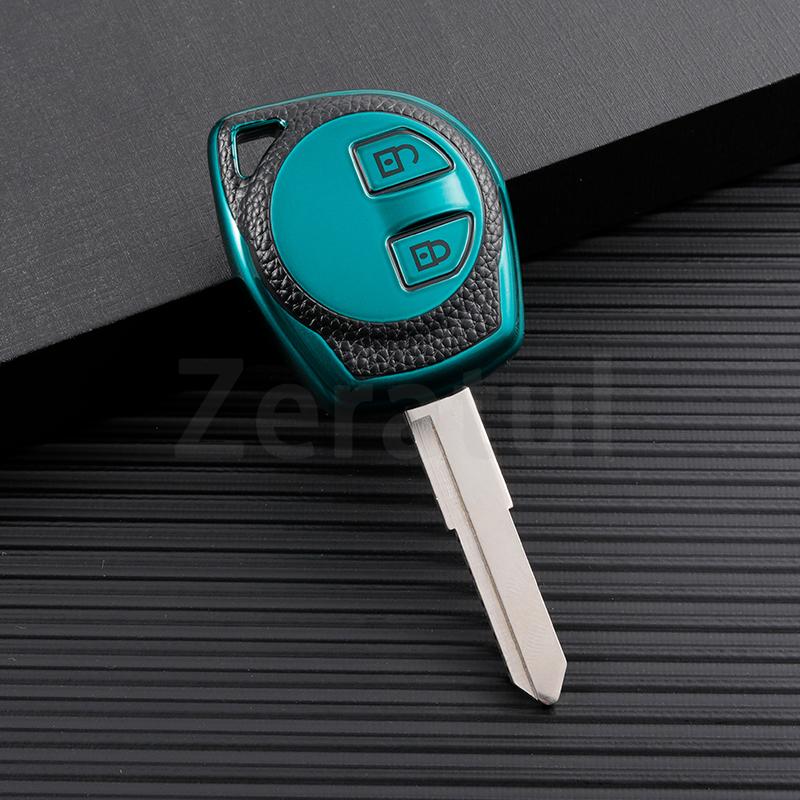 

Tpu Leather Car Remote Key Case Cover For Suzuki Swift Sx4 Liana Aerio Jimny Samurai Amagatarai Grand Vitara Shell Fob Holder