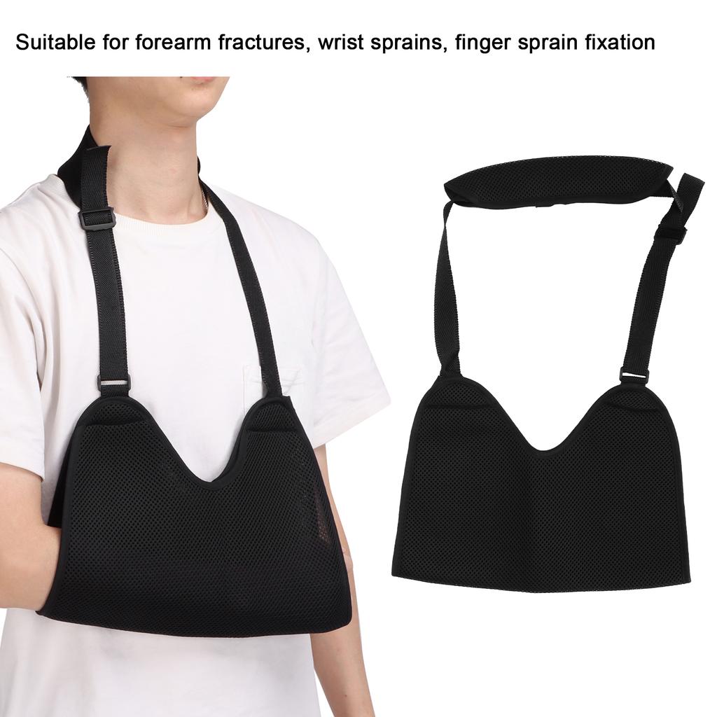 Mesh Shoulder Sling   Breathable Stable Arm Brace for Wrist Arm Injury Broken
