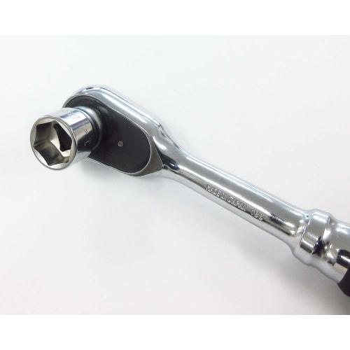 Yamashita Industrial Research Institute Koken Z-EAL 3/8(9.5mm)SQ. Ratchet handle Total length 178mm 3725Z