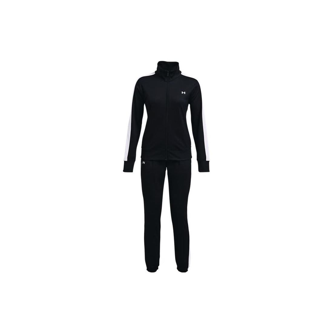 

Under Armour Logo Embroidered Knitted Training Set Women Black 1365147-001 XXL