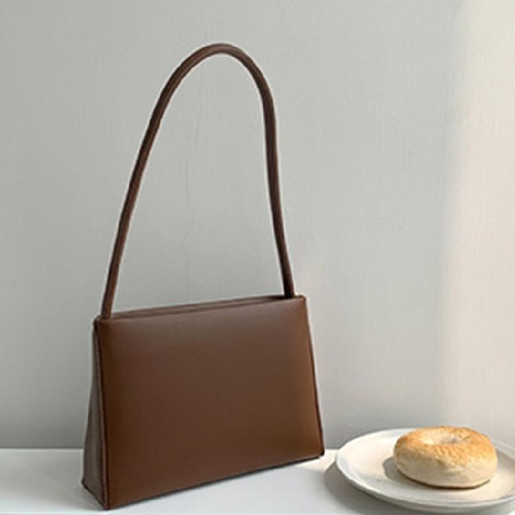 Lady Purse Simple Fashion Carrying Bag Underarm Bag Versatile Shoulder Bags